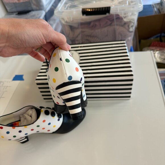 Lola Ramona 40 (Roughtly size 9.5) Shoes Heels New in Box Adorable~! - Picture 3 of 8
